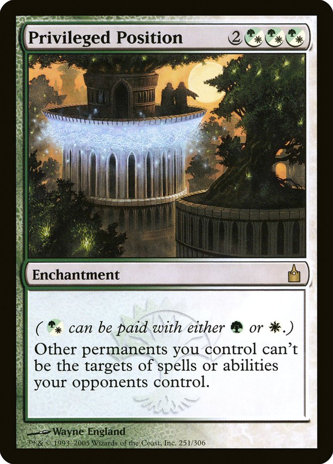 Privileged Position - [Foil] Ravnica: City of Guilds (RAV)