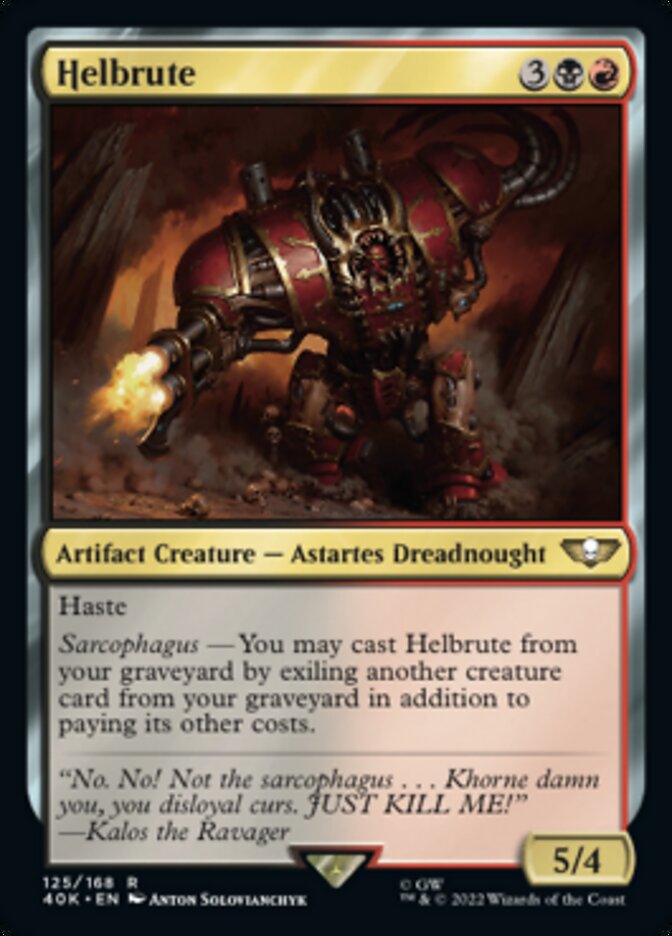 Helbrute - [Surge Foil] Warhammer 40,000 Commander (40K)