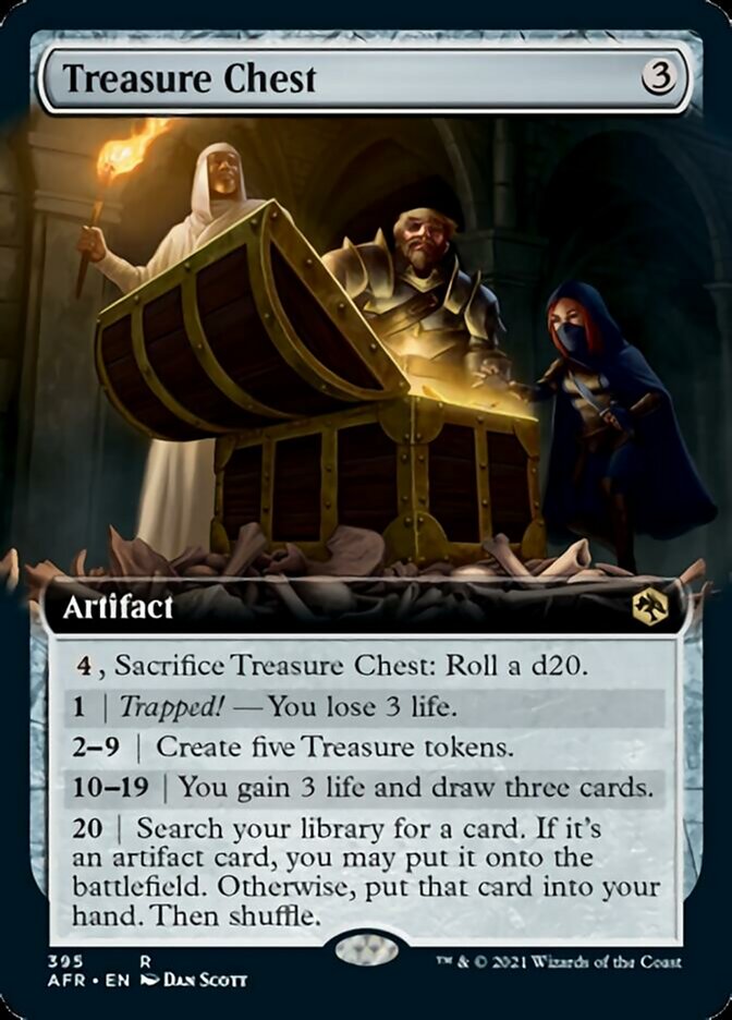 Treasure Chest - [Extended Art] Adventures in the Forgotten Realms (AFR)