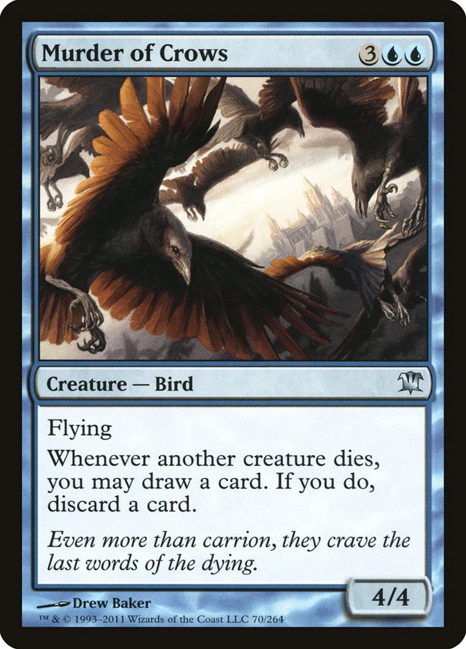 Murder of Crows - [Foil] Innistrad (ISD)