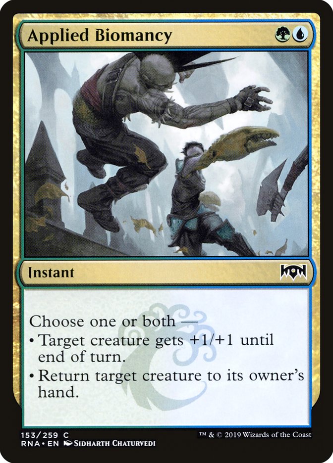Applied Biomancy - [Foil] Ravnica Allegiance (RNA)