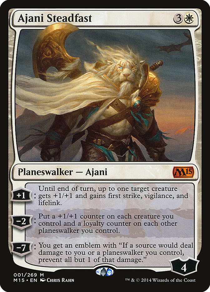 Ajani Steadfast - [Foil] Magic 2015 (M15)
