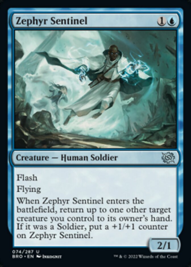 Zephyr Sentinel - [Foil] The Brothers' War (BRO)