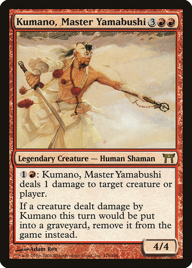Kumano, Master Yamabushi - [Foil] Champions of Kamigawa (CHK)