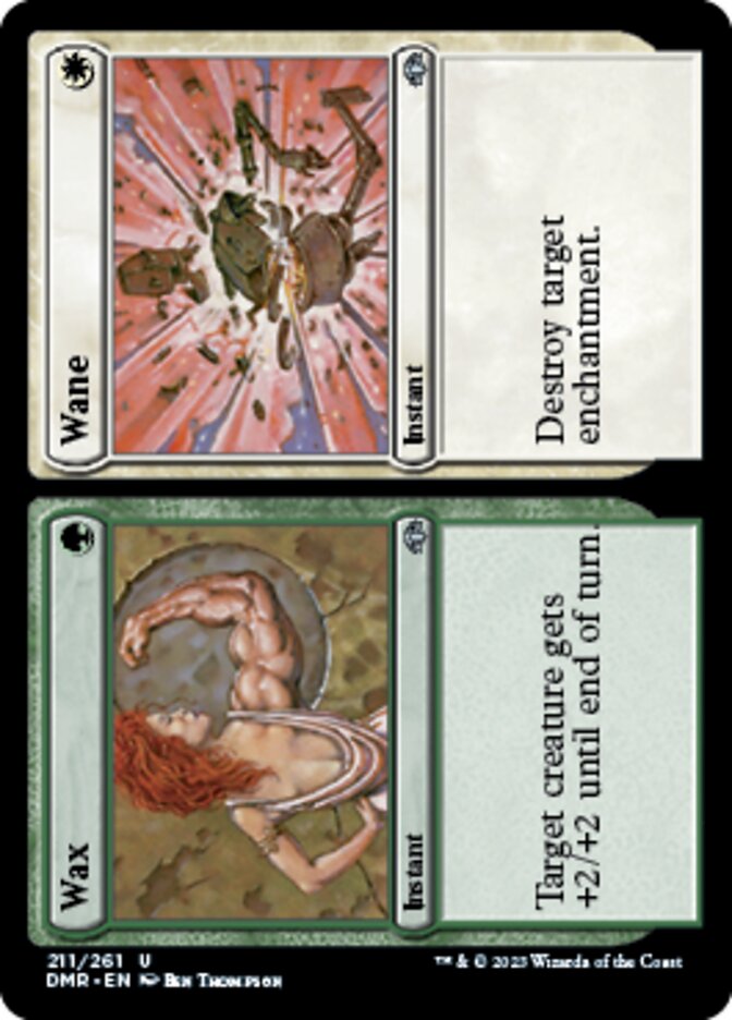 Wax // Wane - [Foil] Dominaria Remastered (DMR)