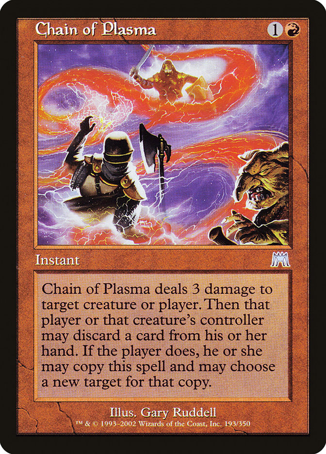 Chain of Plasma - [Foil, Retro Frame] Onslaught (ONS)