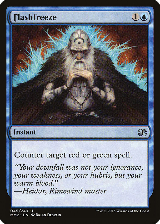 Flashfreeze - [Foil] Modern Masters 2015 (MM2)
