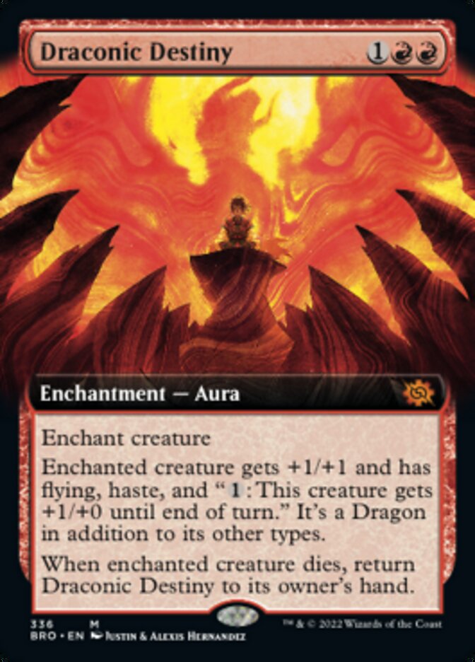Draconic Destiny - [Extended Art] The Brothers' War (BRO)