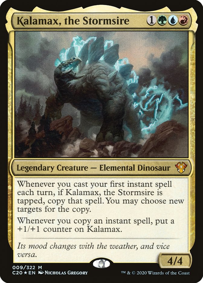 Kalamax, the Stormsire - [Foil] Commander 2020 (C20)