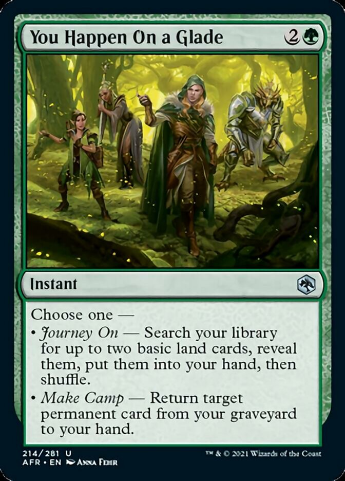 You Happen On a Glade - [Foil] Adventures in the Forgotten Realms (AFR)