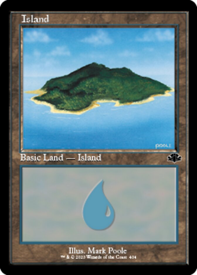 Island (404) - [Retro Frame] Dominaria Remastered (DMR)