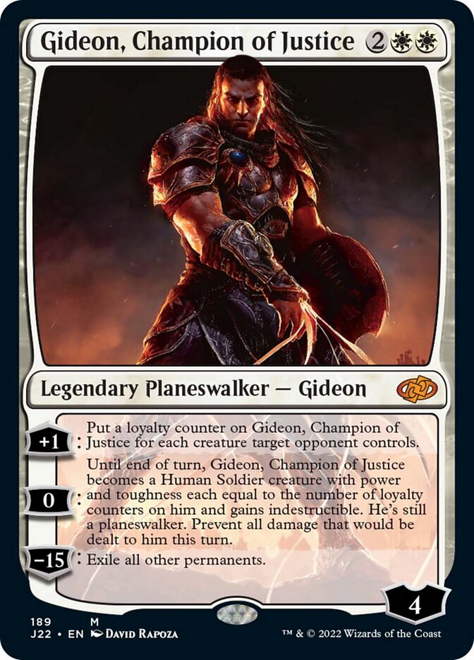Gideon, Champion of Justice - Jumpstart 2022 (J22)