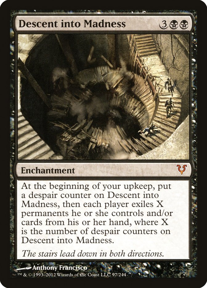 Descent into Madness - [Foil] Avacyn Restored (AVR)