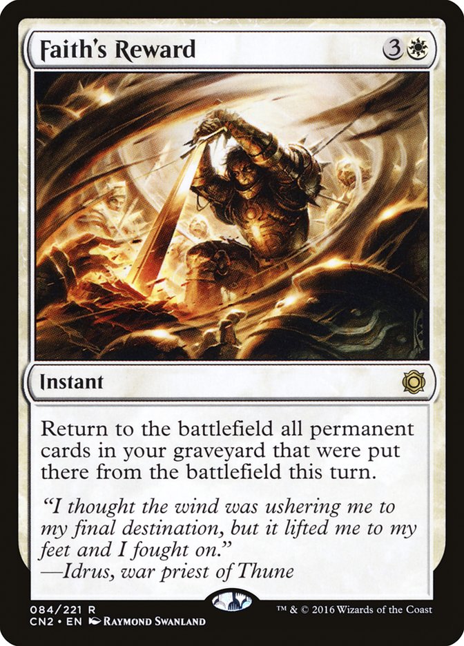 Faith's Reward - Conspiracy: Take the Crown (CN2)