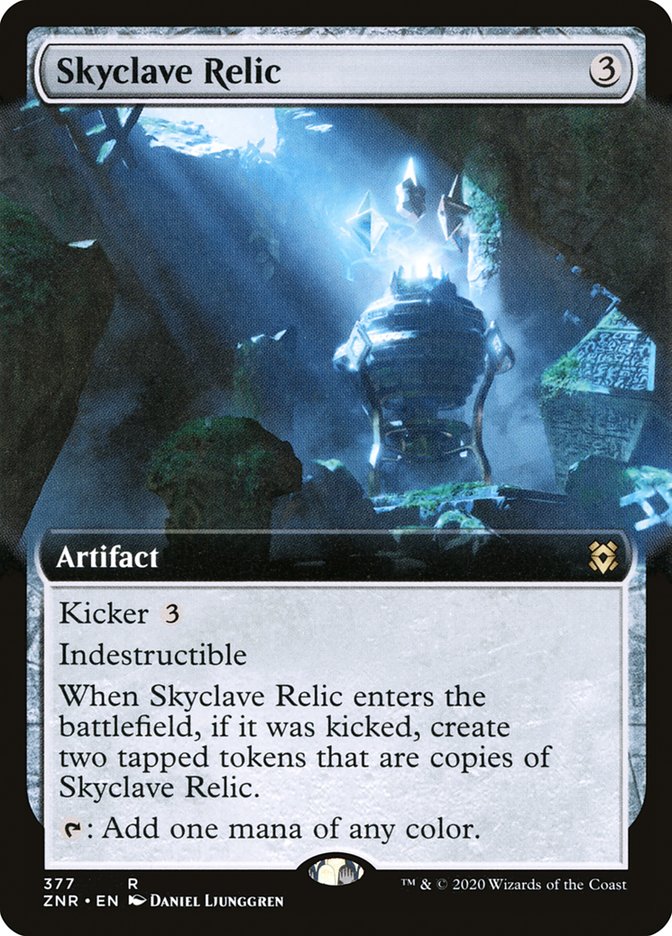 Skyclave Relic - [Foil, Extended Art] Zendikar Rising (ZNR)