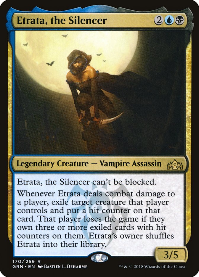Etrata, the Silencer - [Foil] Guilds of Ravnica (GRN)