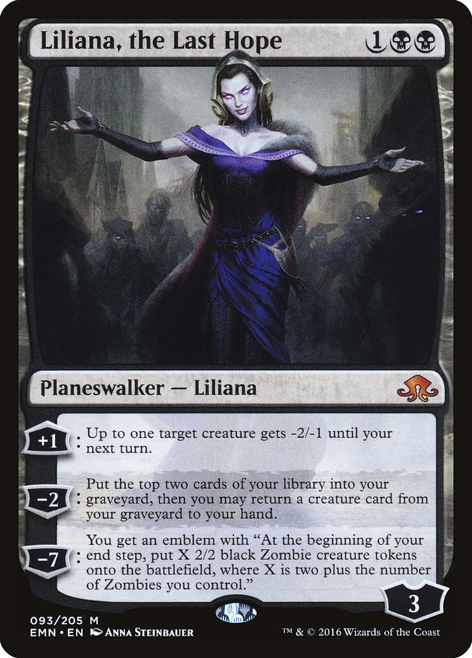 Liliana, the Last Hope - [Foil] Eldritch Moon (EMN)