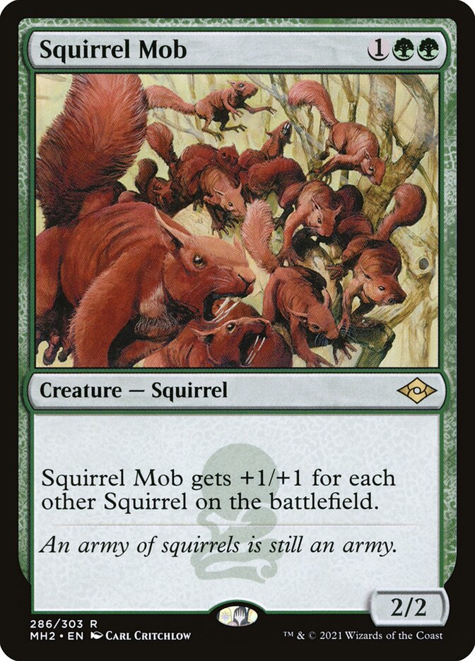 Squirrel Mob - [Etched Foil] Modern Horizons 2 (MH2)