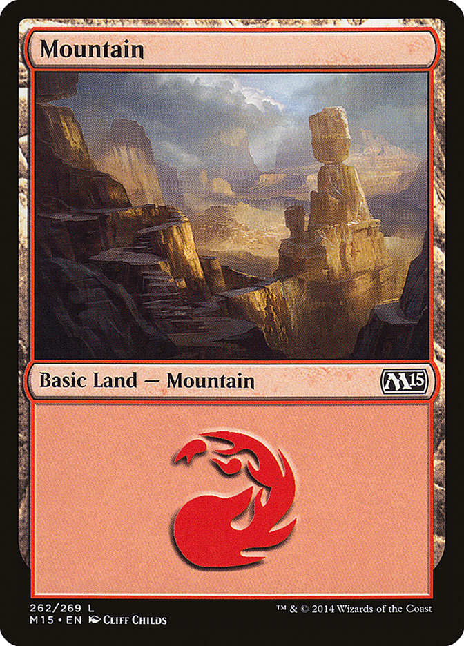 Mountain (262) - [Foil] Magic 2015 (M15)