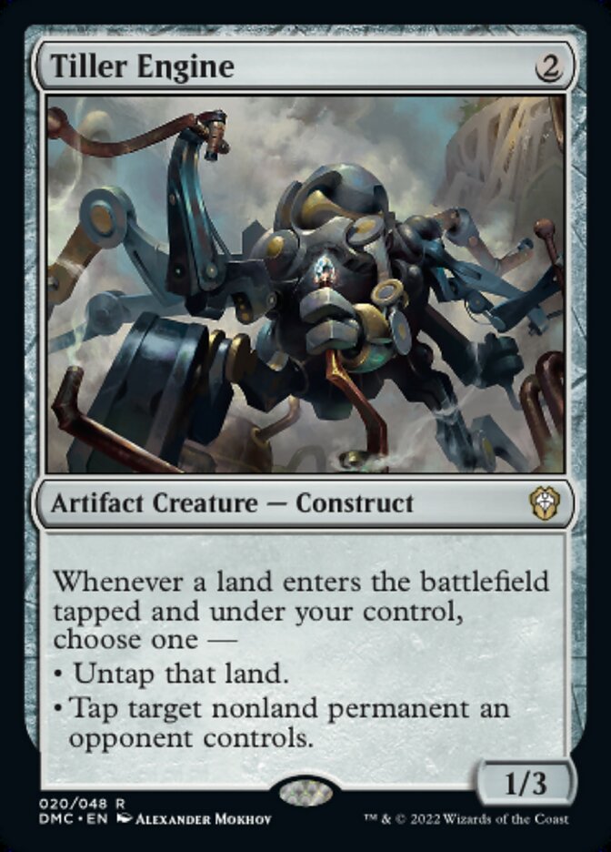Tiller Engine - Dominaria United Commander (DMC)