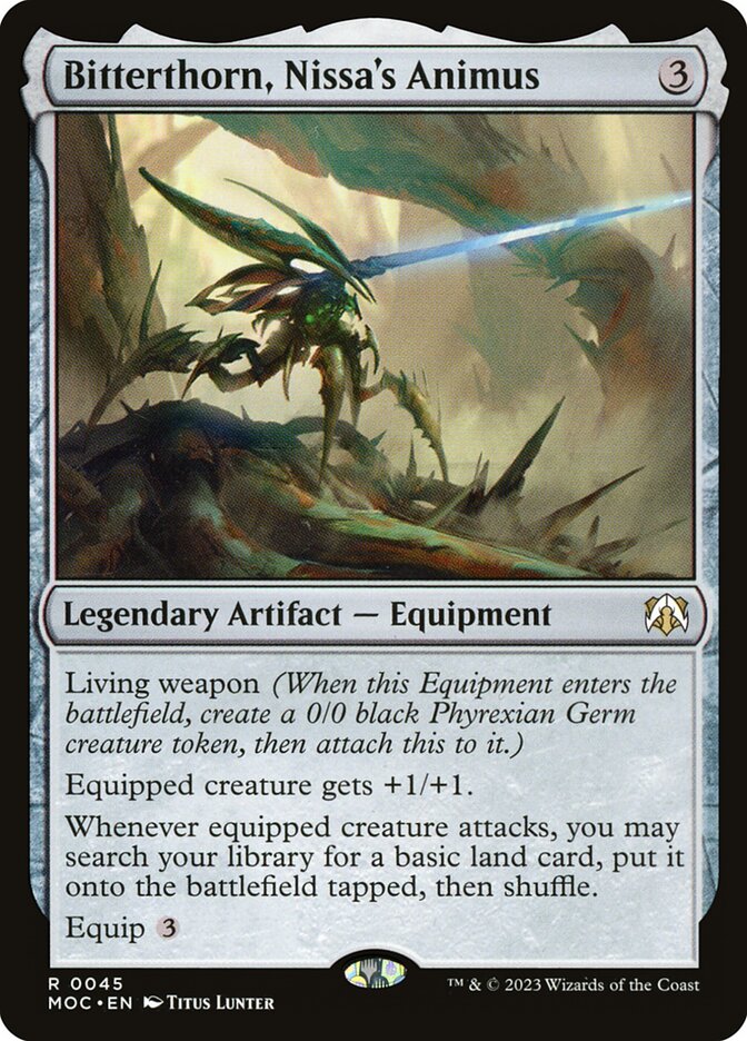 Bitterthorn, Nissa's Animus - March of the Machine Commander (MOC)