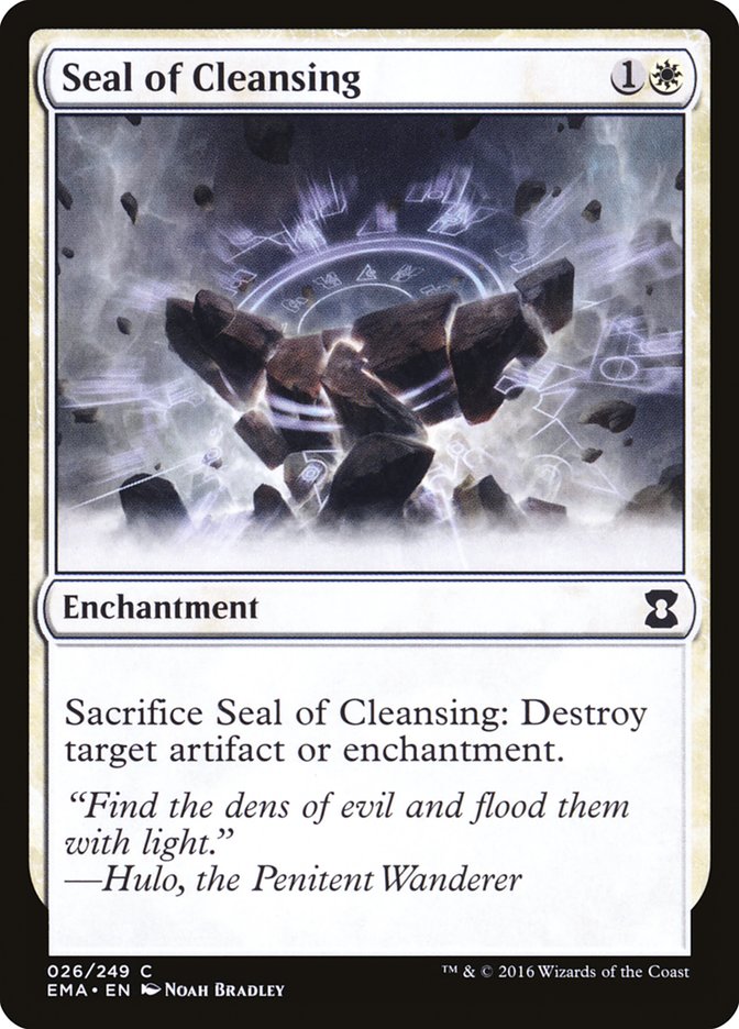 Seal of Cleansing - [Foil] Eternal Masters (EMA)
