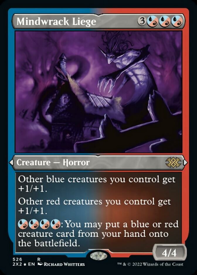 Mindwrack Liege - [Etched Foil] Double Masters 2022 (2X2)