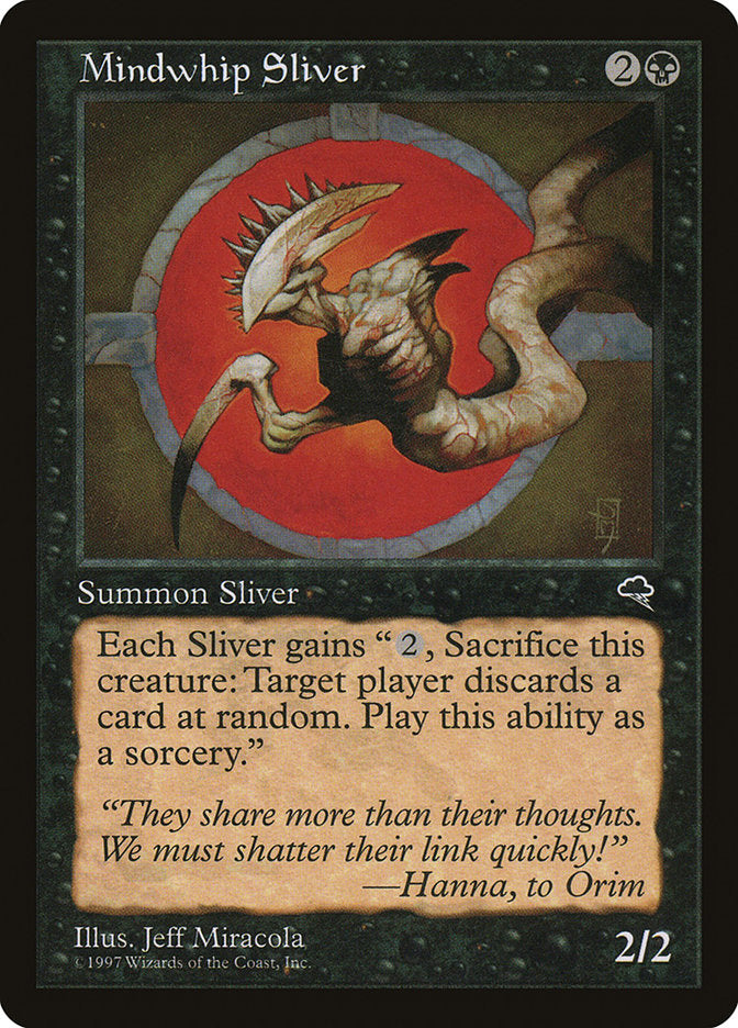 Mindwhip Sliver - [Retro Frame] Tempest (TMP)