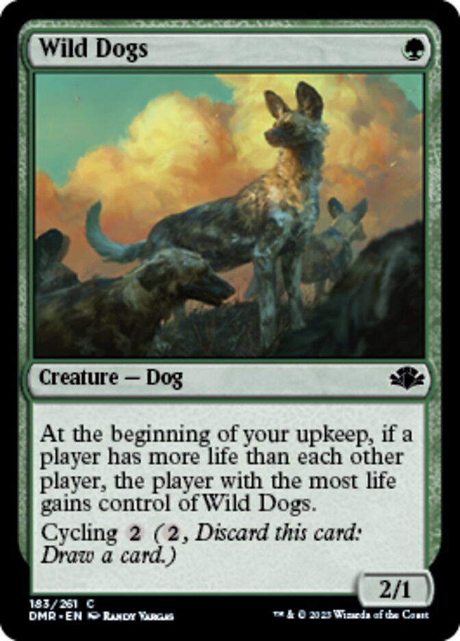 Wild Dogs - [Foil] Dominaria Remastered (DMR)