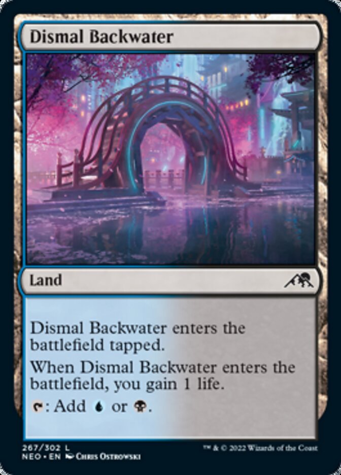 Dismal Backwater - [Foil] Kamigawa: Neon Dynasty (NEO)