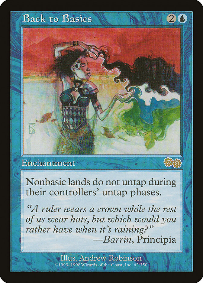 Back to Basics - [Retro Frame] Urza's Saga (USG)