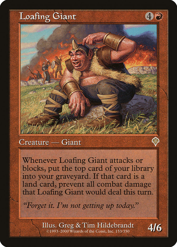 Loafing Giant - [Retro Frame] Invasion (INV)