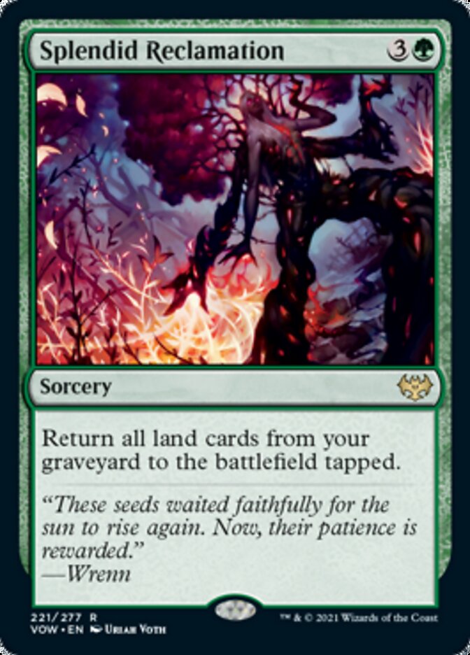 Splendid Reclamation - [Foil] Innistrad: Crimson Vow (VOW)