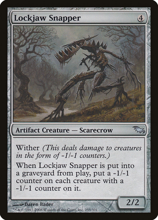 Lockjaw Snapper - [Foil] Shadowmoor (SHM)