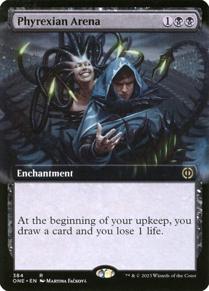 Phyrexian Arena - [Foil, Extended Art] Phyrexia: All Will Be One (ONE)