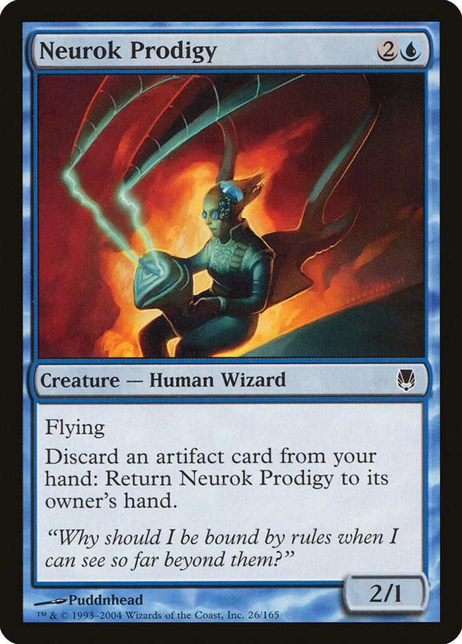 Neurok Prodigy - [Foil] Darksteel (DST)