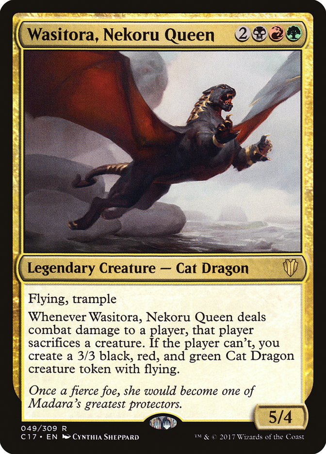 Wasitora, Nekoru Queen - Commander 2017 (C17)