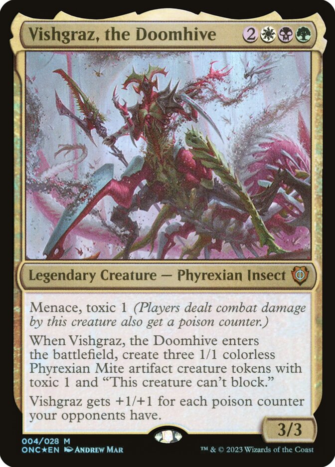 Vishgraz, the Doomhive - [Foil] Phyrexia: All Will Be One Commander (ONC)