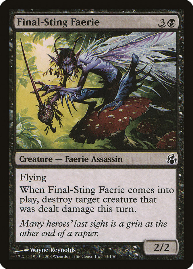Final-Sting Faerie - [Foil] Morningtide (MOR)