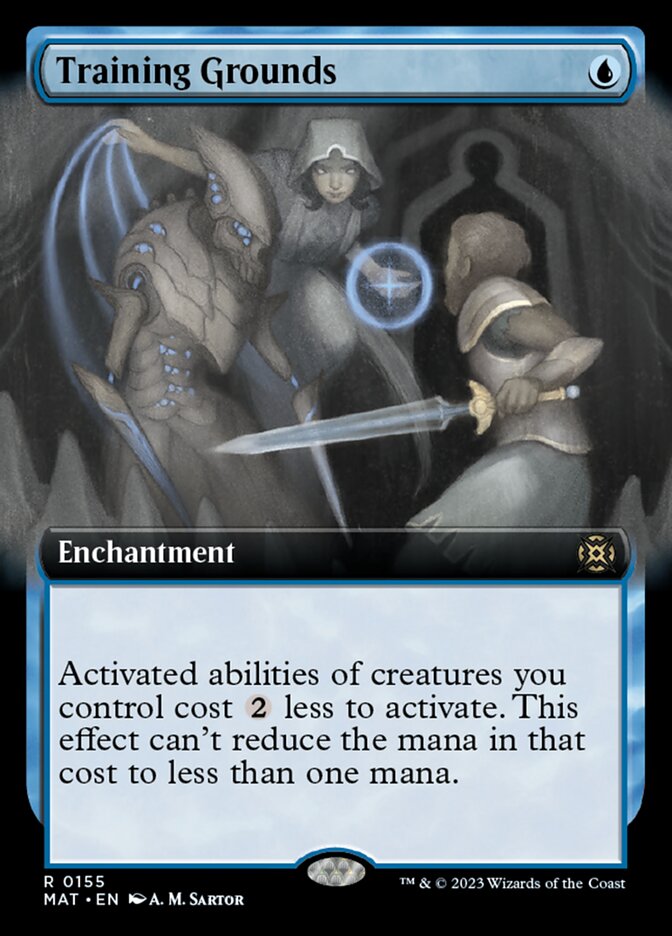 Training Grounds - [Foil, Extended Art] March of the Machine: The Aftermath (MAT)