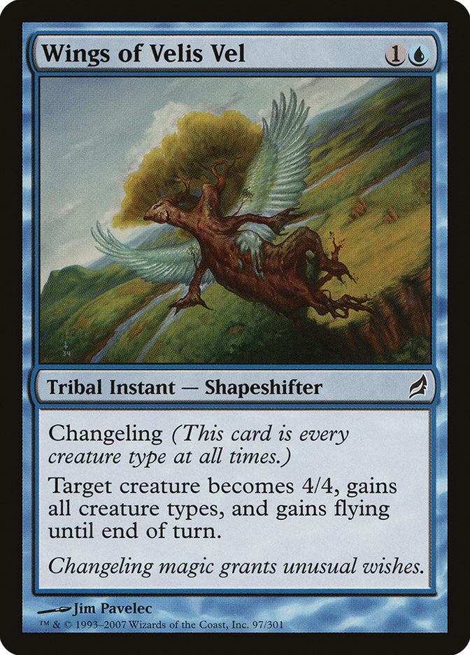 Wings of Velis Vel - [Foil] Lorwyn (LRW)