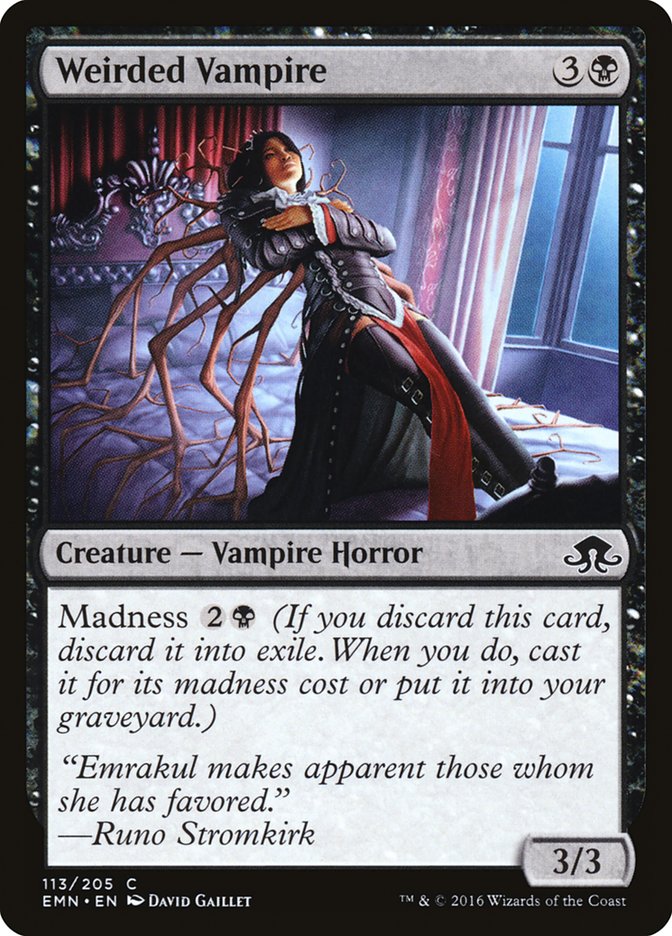 Weirded Vampire - [Foil] Eldritch Moon (EMN)
