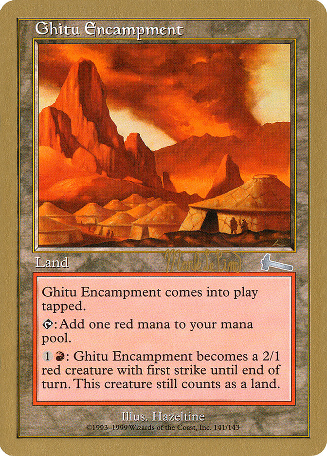 Ghitu Encampment - [Retro Frame] World Championship Decks 1999 (WC99)