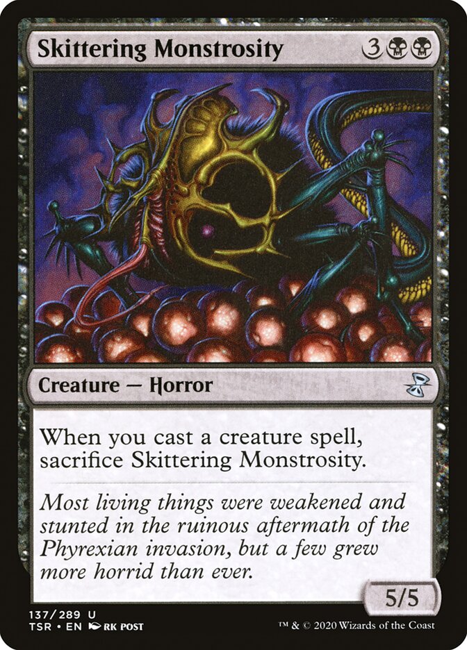 Skittering Monstrosity - [Foil] Time Spiral Remastered (TSR)