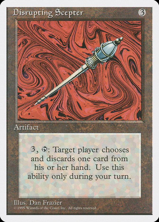 Disrupting Scepter - Fourth Edition (4ED)