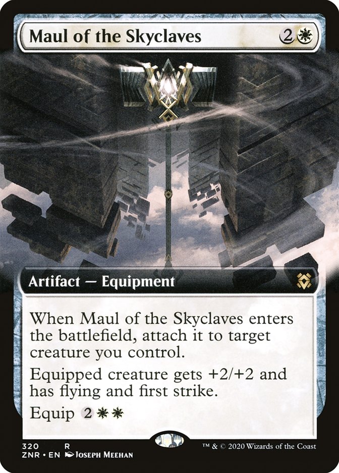 Maul of the Skyclaves - [Extended Art] Zendikar Rising (ZNR)