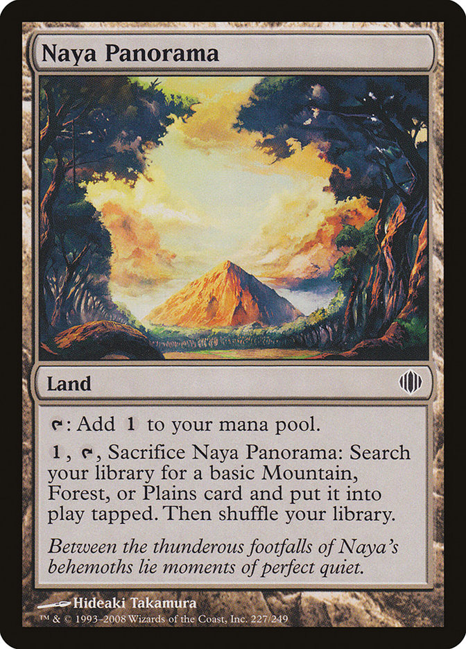 Naya Panorama - [Foil] Shards of Alara (ALA)