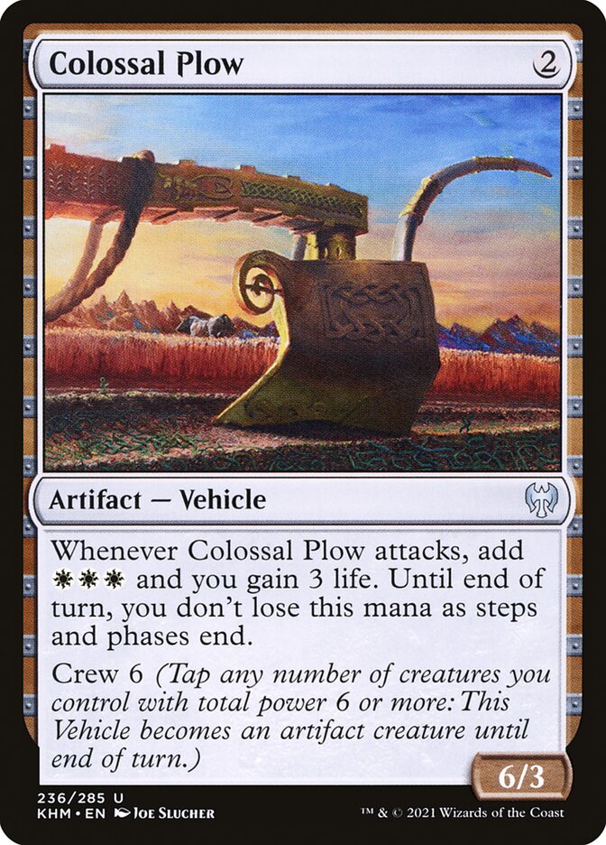 Colossal Plow - [Foil] Kaldheim (KHM)