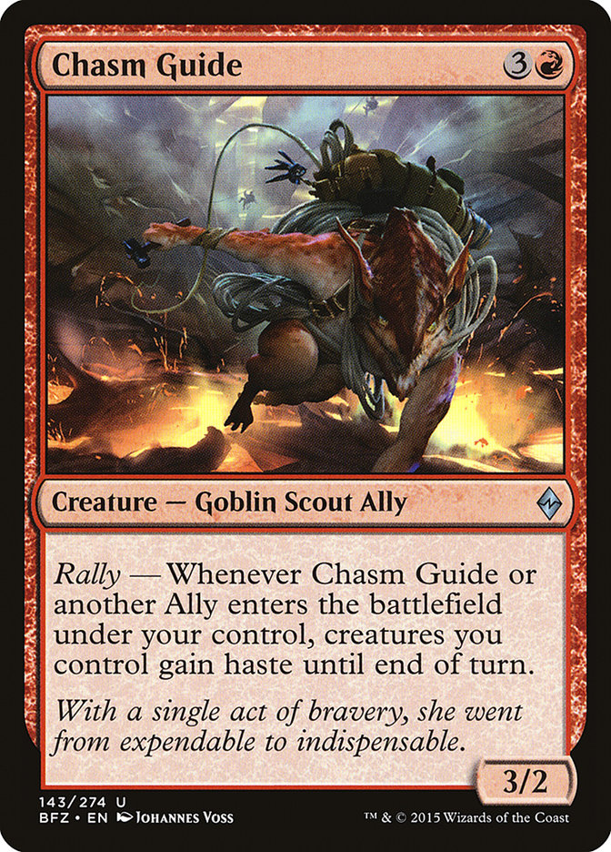 Chasm Guide - [Foil] Battle for Zendikar (BFZ)