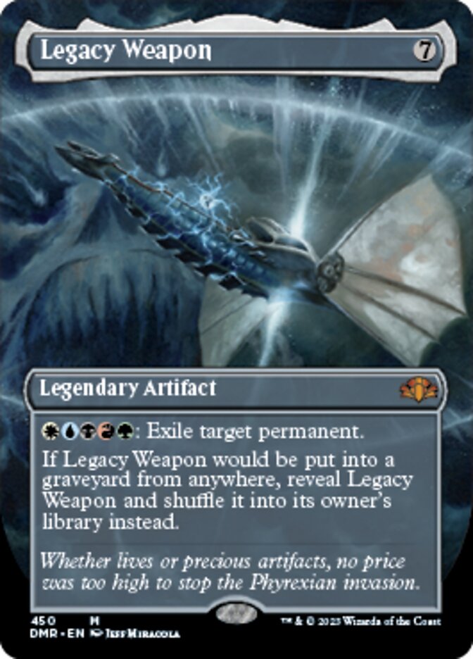 Legacy Weapon - [Borderless] Dominaria Remastered (DMR)